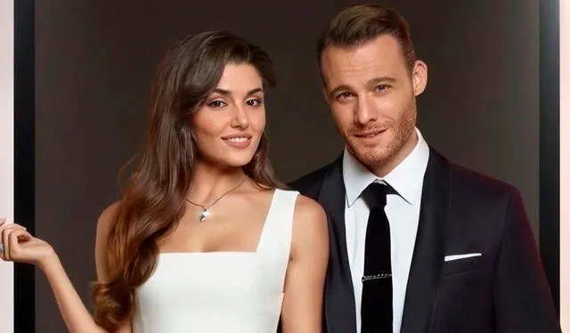 Hande Erçel y Kerem Bürsin interpretan a Eda y Serkan, respectivamente, en la exitosa novela turca ‘El costo del amor’. Foto: Fox Turquía   