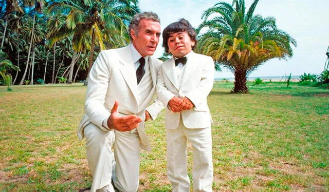 Villechaize protagonizó ‘La isla de la fantasía’ junto a Ricardo Montalbán, quien interpretó al Sr. Roarke. Foto: ABC   