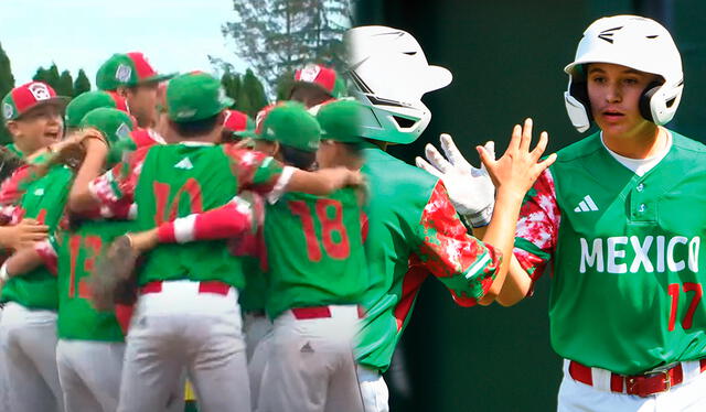 México derrotó a Japón en su más reciente juego de eliminación. Foto: composición LR / ESPN / LLWS   