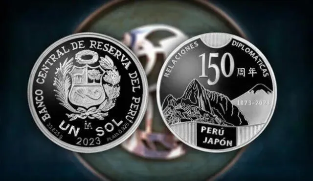 Moneda conmemorativa Perú- Japón. Foto: BCRP    