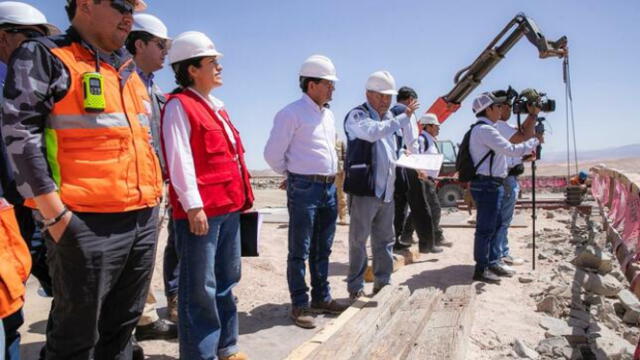  Autoridades buscan culminar proyecto Arequipa - La Joya. Foto: Gobierno del Perú   