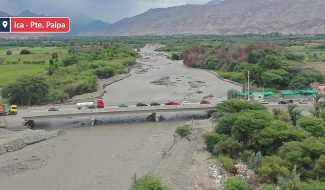  La construcción de puentes favorece al mejoramiento de infraestructura en Ica. Foto: MTC  