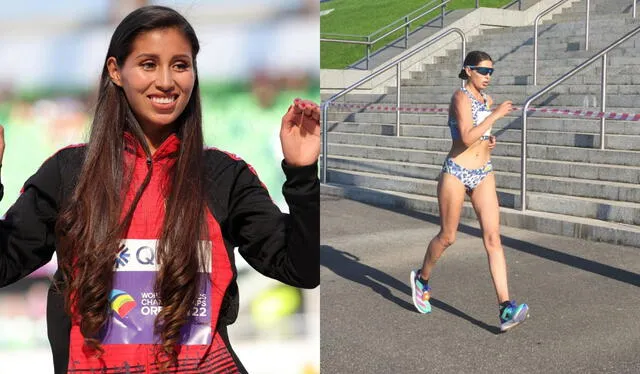 La peruana Kimberly García es bicampeona mundial. Foto: composición LR/La República/captura de Instagram   