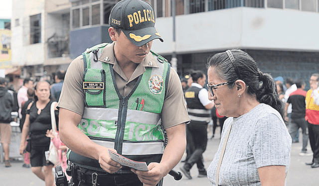  Alerta. La Policía viene realizando campañas para advertir el peligro de estos préstamos. Foto: difusión    