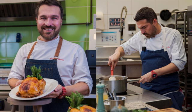 Giacomo Bocchio es chef instructor calificado por la Academia Culinaria de Francia, en donde estuvo desde que tenía 25 años. Foto: composición LR/captura de Instagram   
