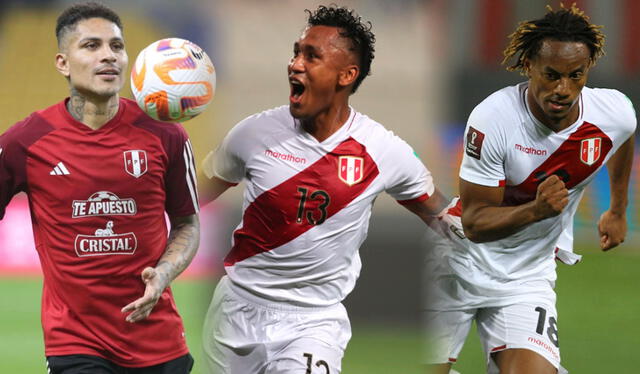  La selección peruana cuenta con varios futbolistas titulares en el extranjero. Foto: composición de La República/Bicolor/EFE/LR   