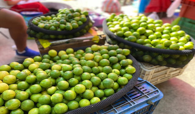  El aumento del precio del limón afecta la economía de las familias. Foto: Maribel Mendo/ LR    
