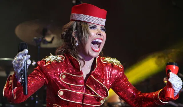  Gloria Trevi es de las artistas más famosas de Latinoamérica. Foto: EFE   