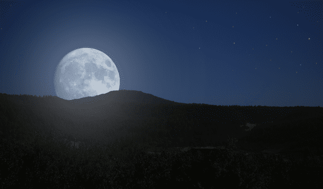 Esta será la tercera superluna del año. Foto: Adobe Stock   