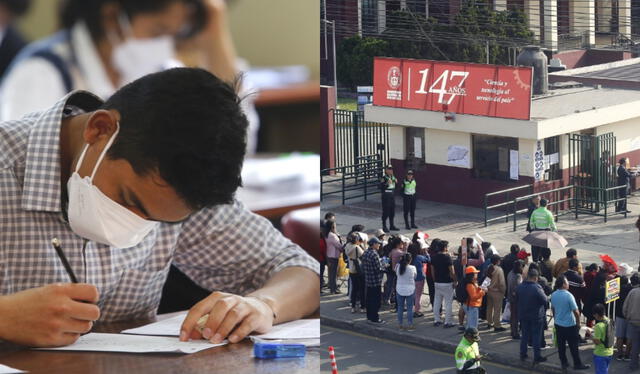 jóvenes peruanos estudiantes