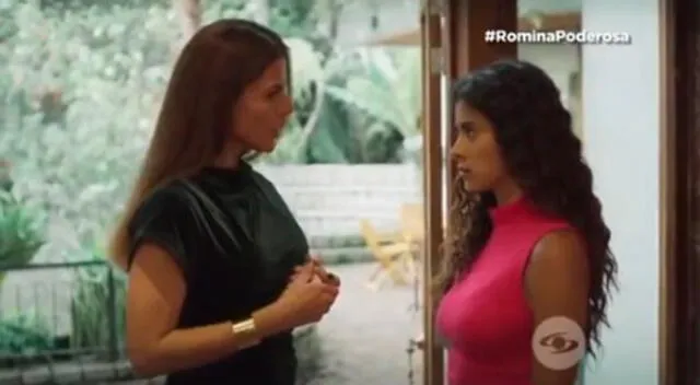 Zharick León y Juanita Molina participan en 'Romina poderosa'. Foto: Caracol TV   