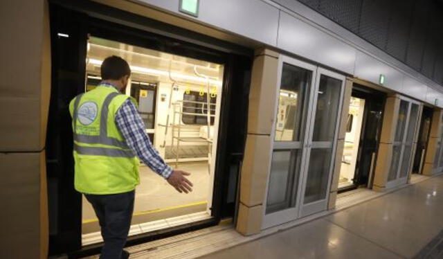 La Línea 2 del Metro de Lima y Callao estaría funcionando, en su primera etapa, a fin de año. Foto: Andina   