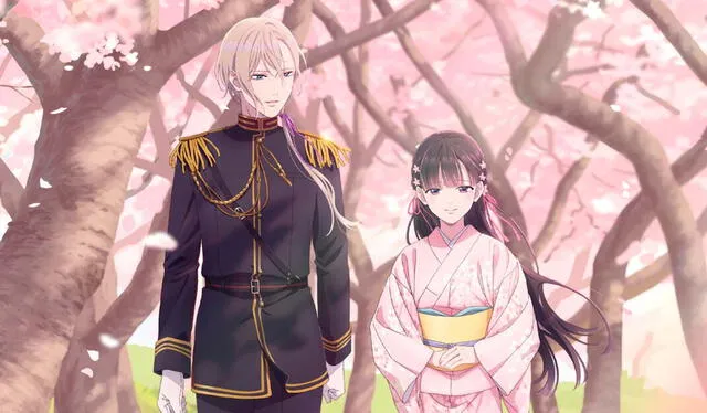 Kiyoka y Miyo son los protagonistas del anime 'Mi feliz matrimonio'. Foto: Netflix   