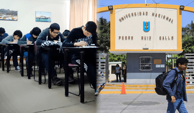  La UNPRG extremó las medidas de seguridad en el examen de admisión 2023-II. Foto: composición LR Jasmín Ceras    