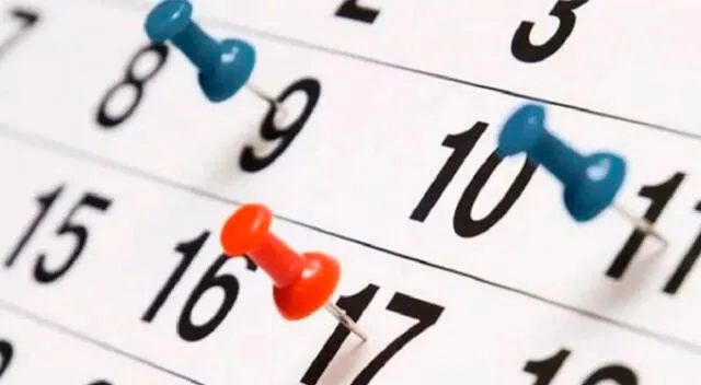 ¿Cuántos días festivos restan en el año? Conoce en esta nota los días feriados marcados en el calendario nacional.   