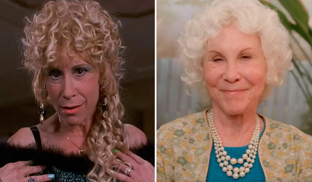 Rhea Perlman before and after 'Matilda'.  Photo: Composition LR/Universal Pictures/Warner Bros 