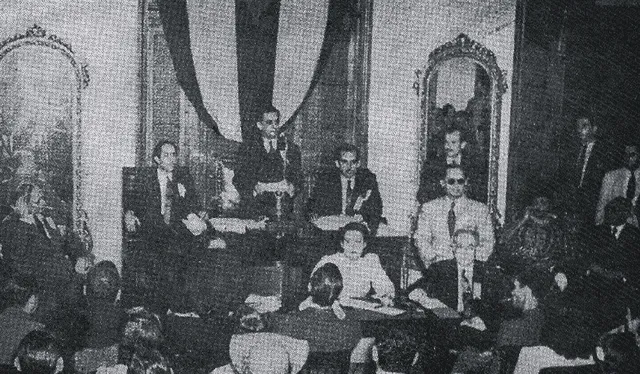  El Primer Congreso de Periodistas. Foto: archivo   