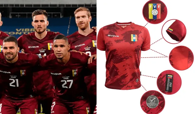 Vestuario de Venezuela. Foto: composición LR/Conmebol/Amazon Vestuario de Venezuela. Foto: composición LR/Conmebol/Amazon