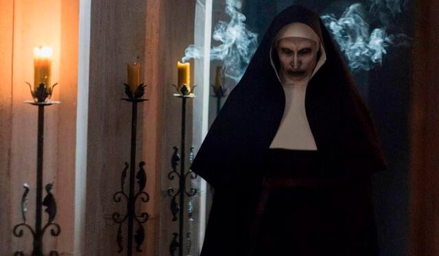 Valak, la monja, volverá para sembrar el terror en un internado de Francia. Foto: Warner Bros. Pictures   