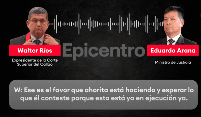  Conversación entre Walter Ríos y Eduardo Arana. Foto: Epicentro    