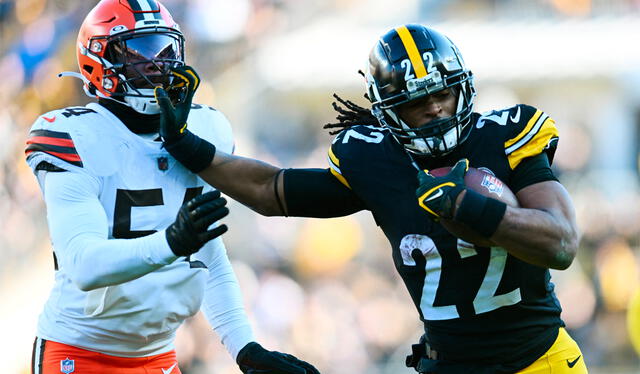 Najee Harris es una de las principales figuras ofensivas de los Steelers en esta nueva era. Foto: AFP   