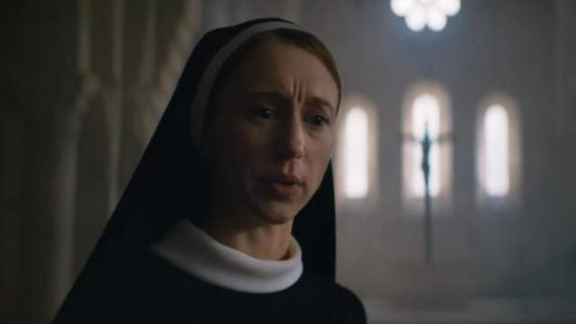 Taissa Farmiga es la hermana Irene en 'La monja 2'. Foto: Warner Bros. Pictures   