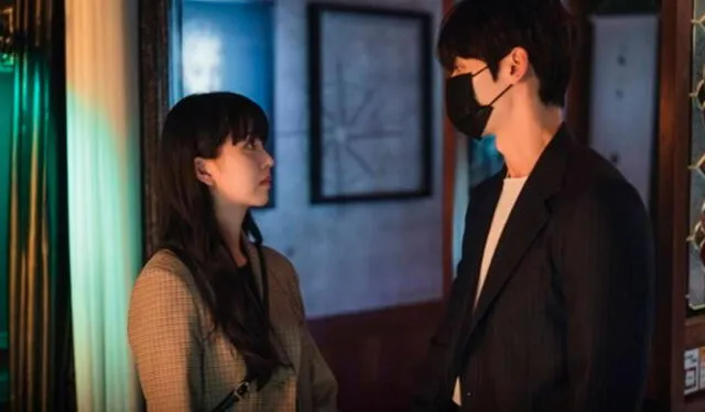  'My Lovely Liar' es protagonizada por Hwang Minhyun y Kim Sohyun. Foto: CJnDrama/Twitter   