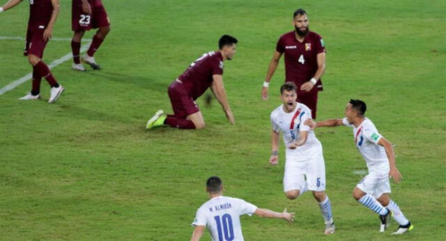  Venezuela cayó la última vez que recibió a Paraguay, por lo que buscarán cambiar la historia este martes. Foto: @SeleVinotinto    