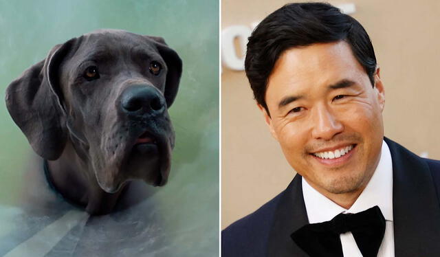 Randall Park as Hunter  Photo: LR composition/Universal Pictures/AFP   