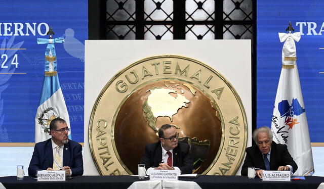 La OEA ha mostrado su preocupación por la situación que vive Guatemala. Foto: AFP   