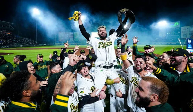 Leo Germán fue el gran héroe del juego 5 con su sencillo remolcador en la baja del 9no inning. Foto: LMB   