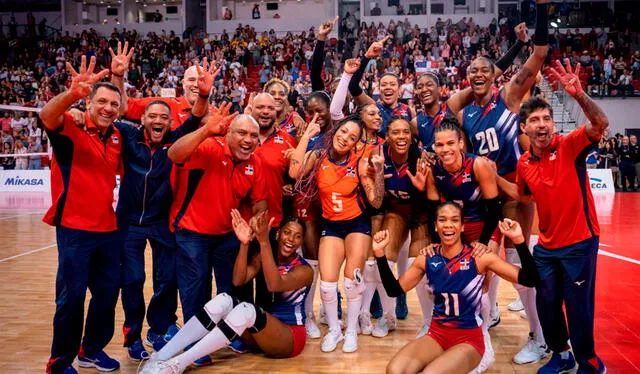 República Dominicana obtuvo el cuarto título Norceca de su historia. Foto: Norceca   