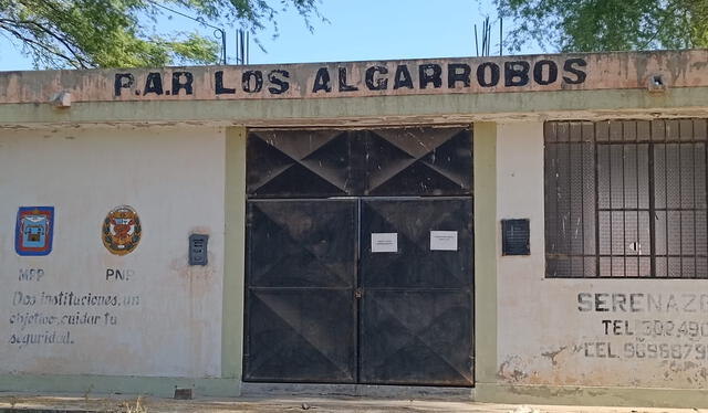  En abandono. En Los Algarrobos, hace meses que el PAR dejó de funcionar por falta de presupuesto. Foto: Maribel Mendo/URPI-LR   