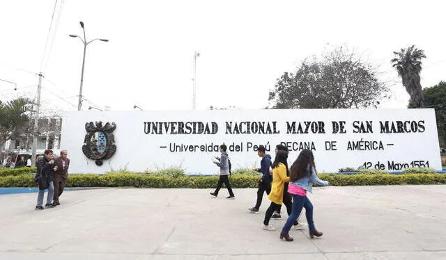  Universidad Nacional Mayor de San Marcos. Foto: Andina    