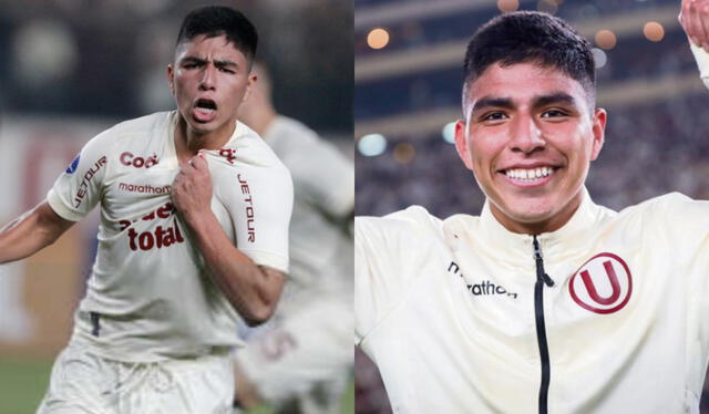 Piero Quispe empezó a jugar en Universitario de Deportes en el 2021. Foto: composición LR/La República   