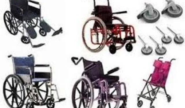  Tipos de sillas de ruedas. Foto: Ortopedia Gezer   