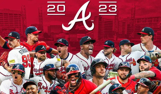 Los Altanta Braves se coronaron como los campeones de la Liga Nacional Este 2023 de la MLB. Foto: Atlanta   