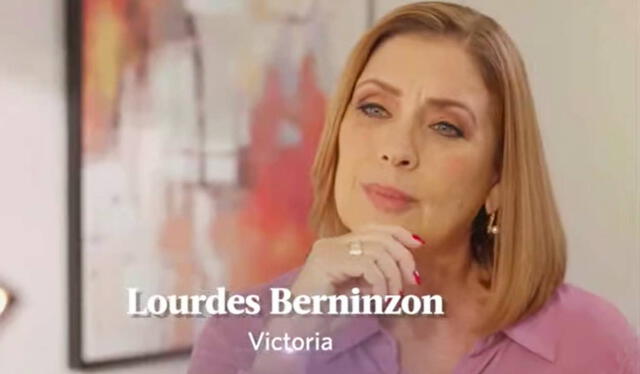 Lourdes Berninzon will play Victoria in 'Perdóname'.  Photo: América TV   