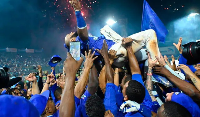 Los Tigres del Licey fueron los campeones de la temporada 2022-23. Foto: Club Atlético Licey/Facebook 