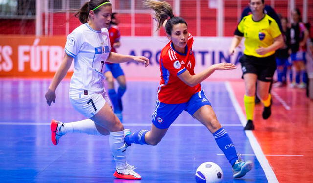 CA FUTSAL FEMENINA, Chile 0-1 Uruguay