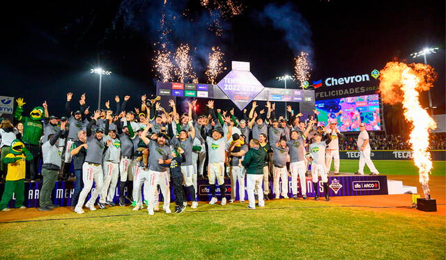 Los Cañeros de Los Mochis se consagraron campeones de la LMP 2022-23. Foto: Liga Mexicana del Pacífico 