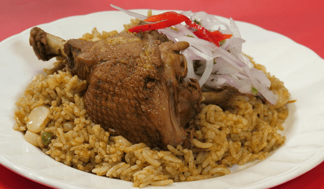 Arroz con pato. Foto: difusión   