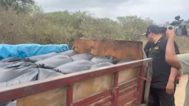  También se realizó una intervención a elementos de contrabando. Foto: Andina   