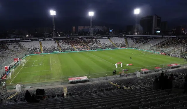  Estadio Monumental de Santiago. Foto: AFP 