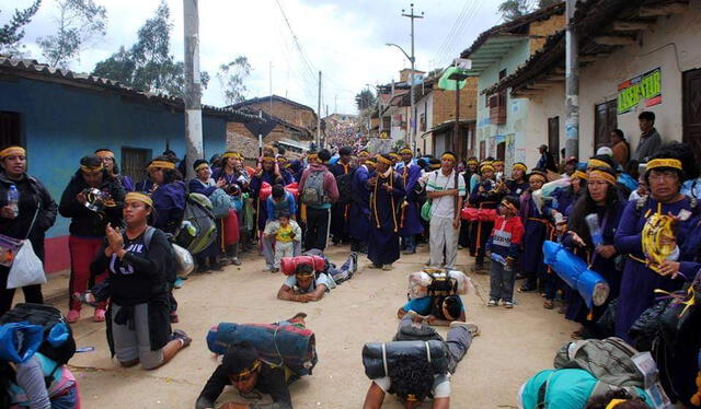  Peregrinos continúan llegando a la provincia religiosa de Ayabaca. Foto: Ciudad del Eterno Calor    