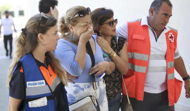 La Policía Nacional ha confirmado la muerte de 13 personas este domingo en el incendio del local de ocio de Murcia Fonda Milagros. Foto: AFP   