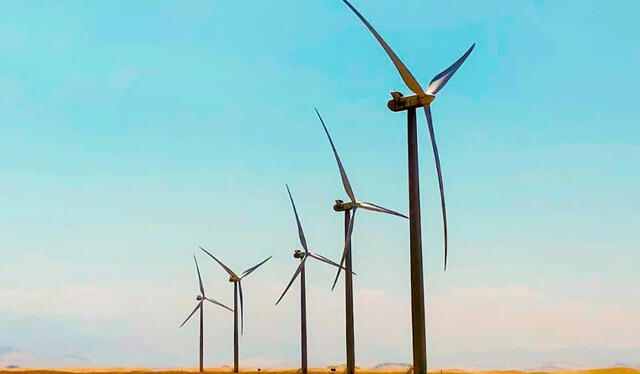  Energía eólica en Perú. Foto: El Peruano   