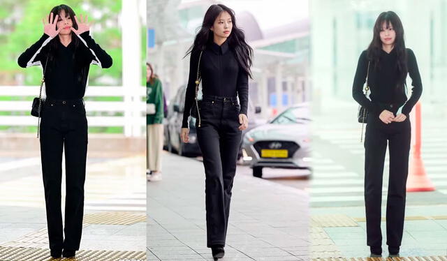  Jennie de BLACKPINK se despide de sus fans para asistir a Paris Fashion Week 2023: Foto: composición LR/Newsen    