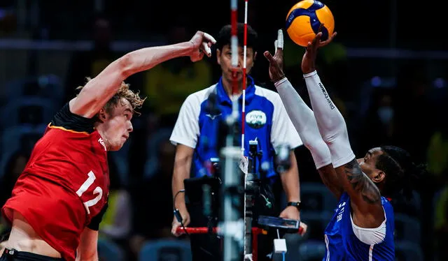 Alemania venció 3-1 a Cuba en la fecha más reciente del Preolímpico. Foto: Volleyball World   