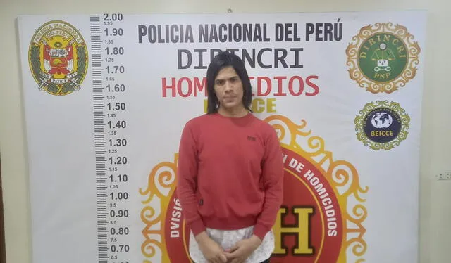 García Hernández es sindicado por el delito de extorsión. Foto: PNP    